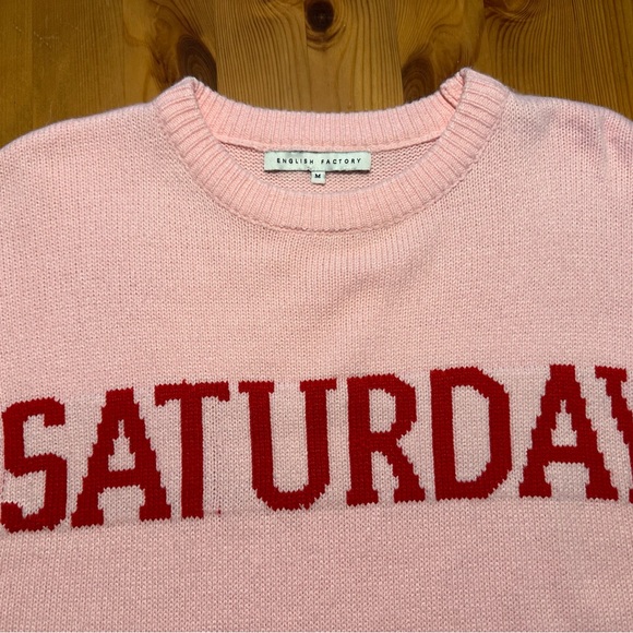 English Factory “Saturday” sweater - Picture 1 of 3